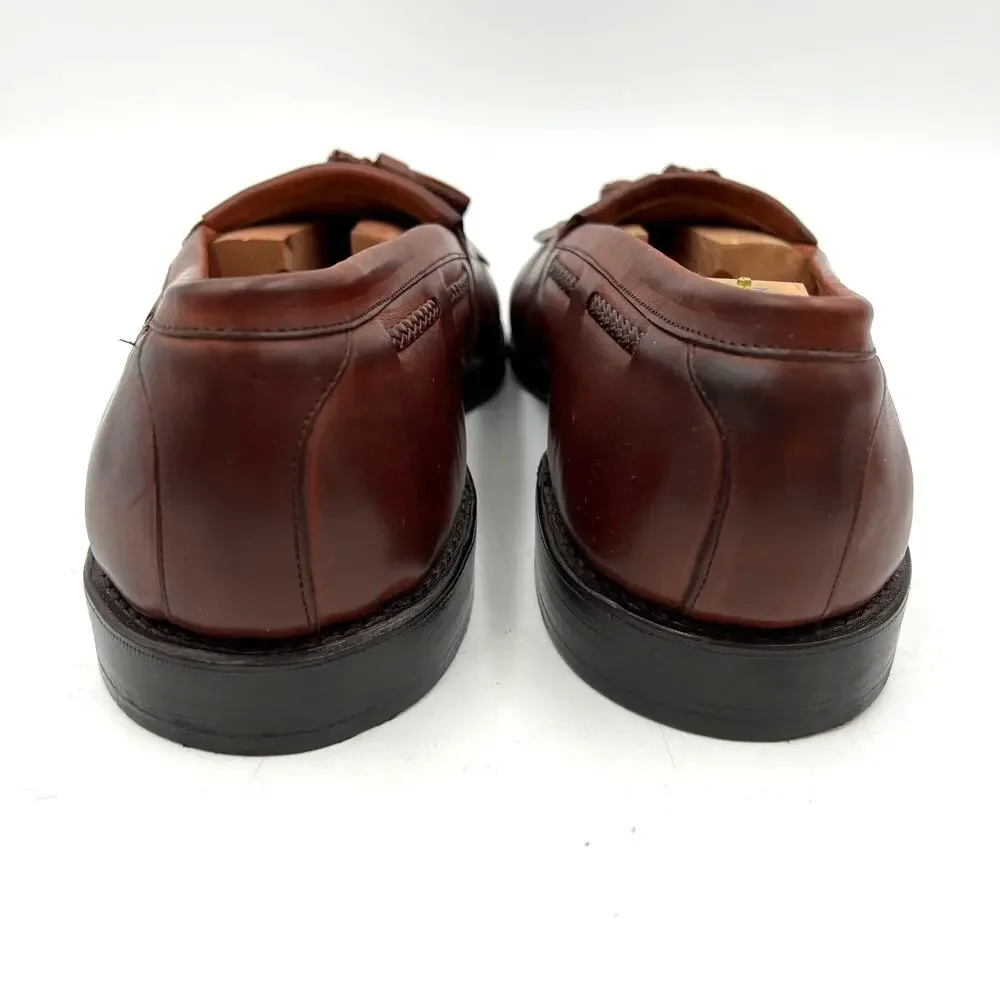 Allen Edmonds Cody Tassel Loafer Cordovan Leather Brown Wide